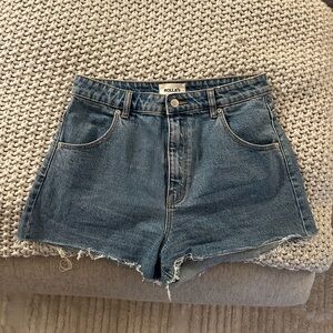 Rolla’s jean shorts classic blue denim